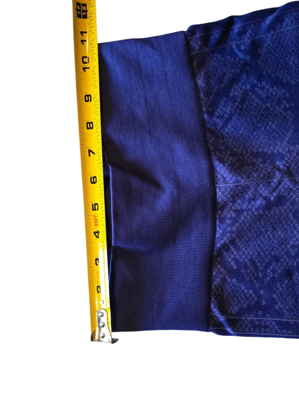Lululemon Ebb To Street Pant Blue Seamless Leggings Size 2